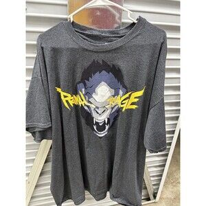 Loot Crate Overwatch T Shirt Primal Rage Short Sleeve Crew Neck Gray 3XL